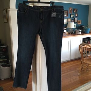 NWT Land’s End 18W skinny jeans